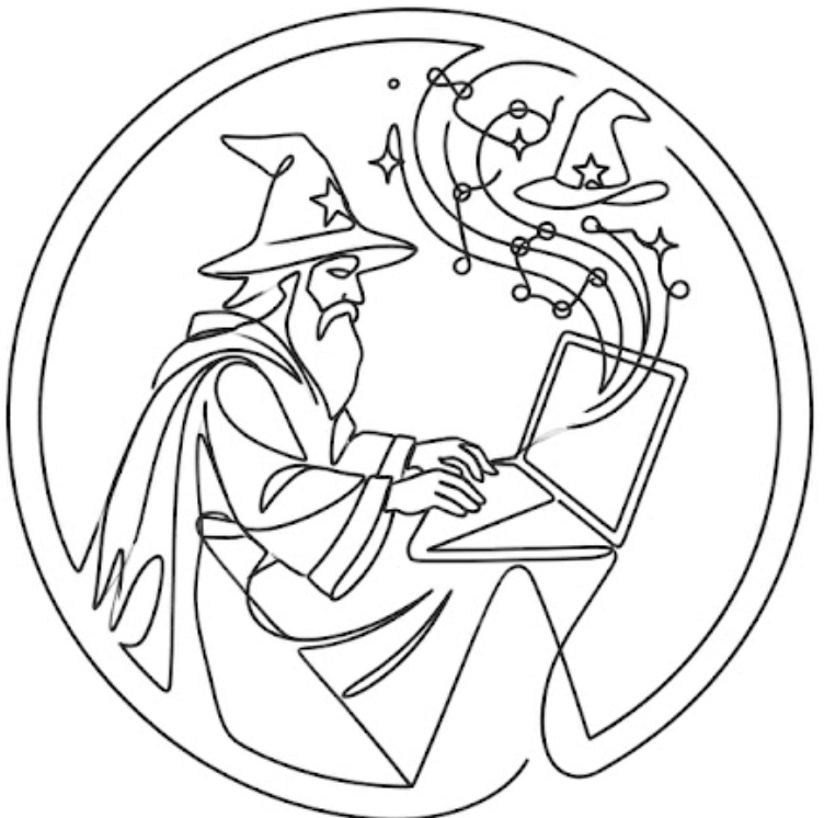 THE AI WIZARD logo